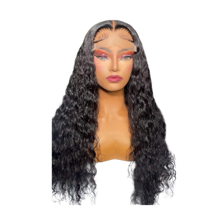 24" Loose Deep Wave 5x5 Closure Wig