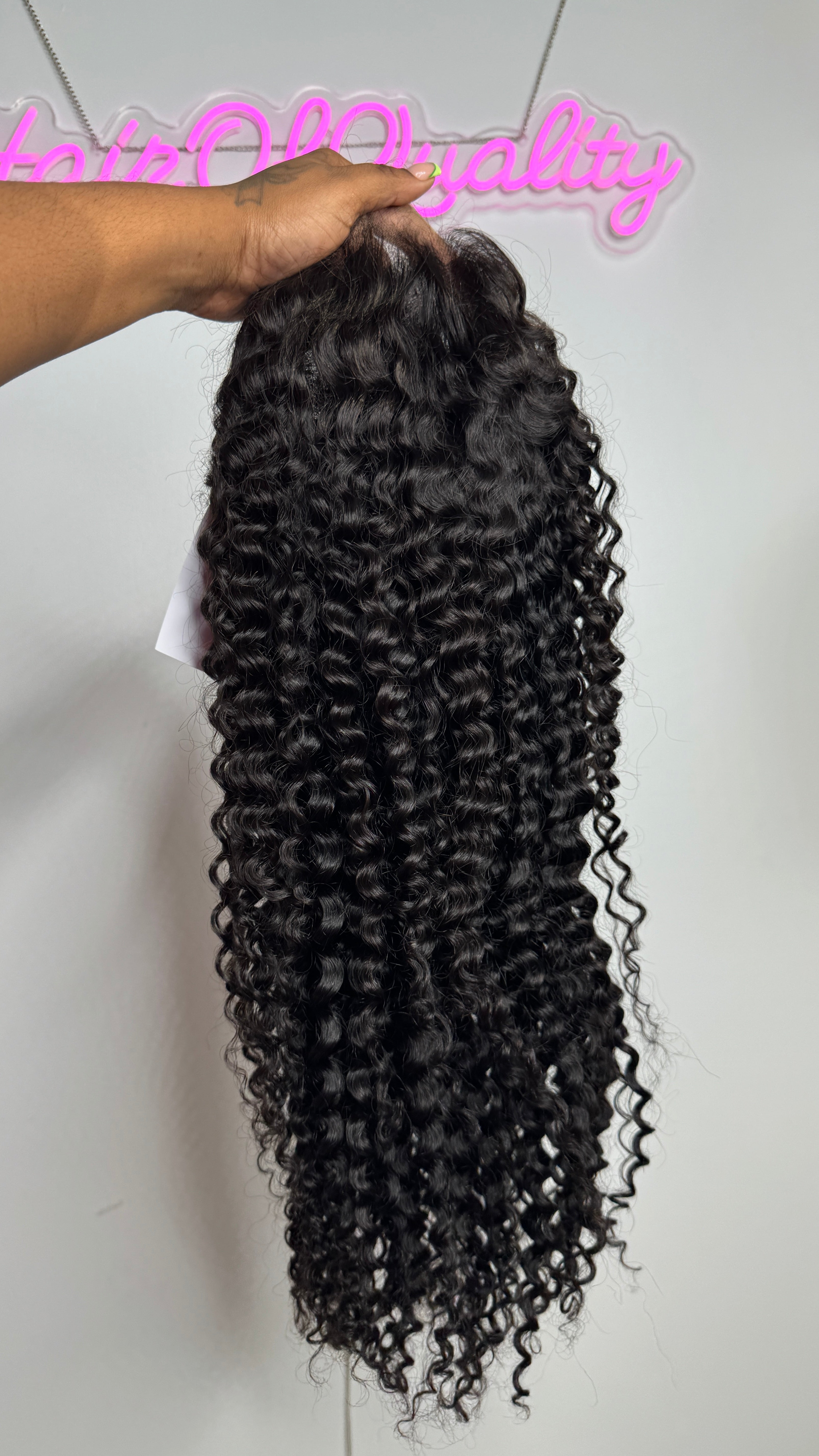 20" Romantic Curly 13x4 Frontal Wig